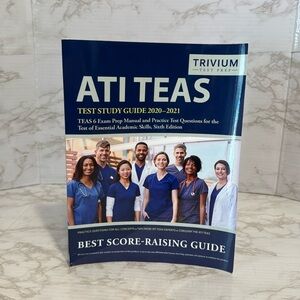 ATI TEAS Test Study Guide 2020-2021 education book 6th edition
